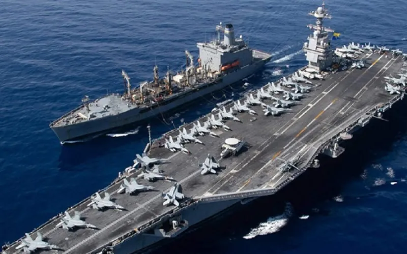 ইরান উত্তেজনার মাঝেই যুক্তরাষ্ট্র ফিরিয়ে নিলো বৃহত্তম যুদ্ধজাহাজ