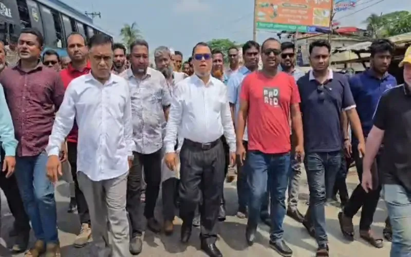 নলছিটিতে জেলা পরিষদের জমি পরিদর্শন, অবৈধ দখল উচ্ছেদের ঘোষণা